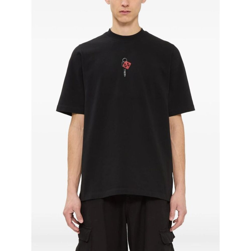 44 Label Group Black T-Shirts & Vests - T-Shirts Men